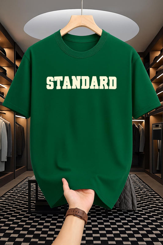 Drop Shoulder Print T-Shirt - Standard